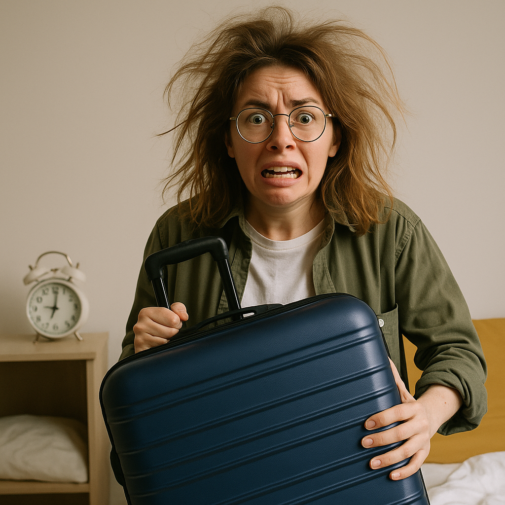 Don't let this be your travel day routine