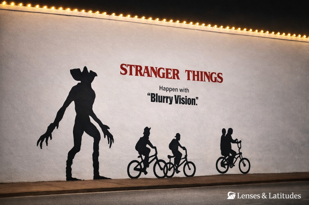 Stranger Things mural in Jackson, Georgia, a filming location used as downtown Hawkins in the Netflix series.