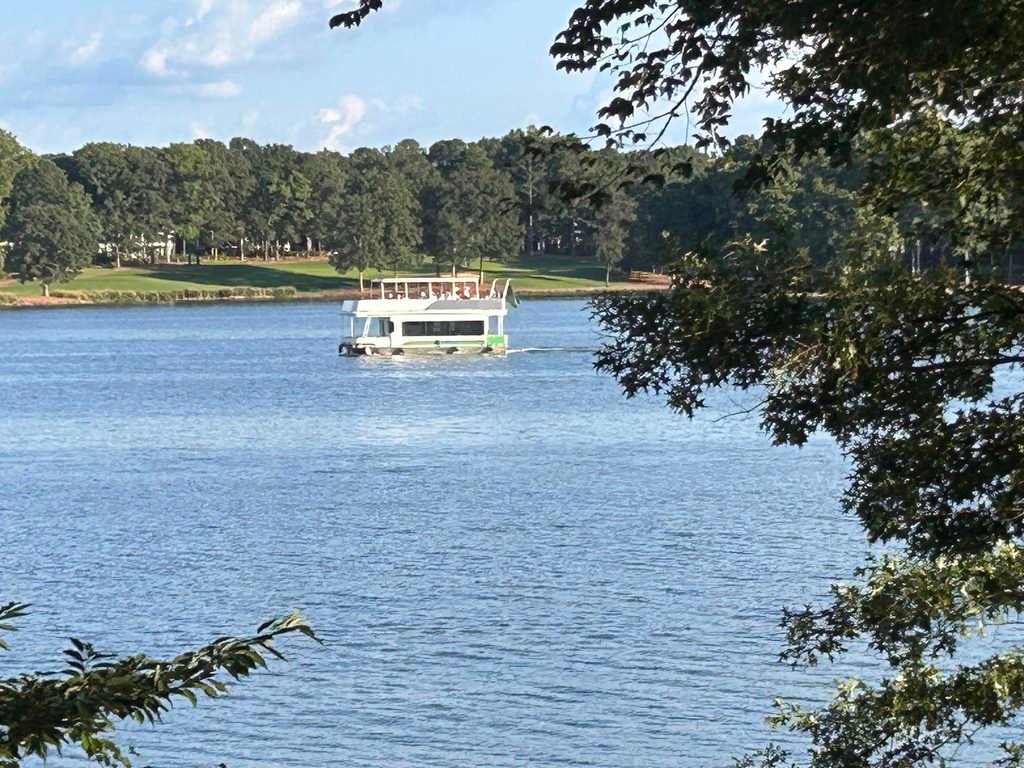 Scenic view across Lake Oconee in Georgia