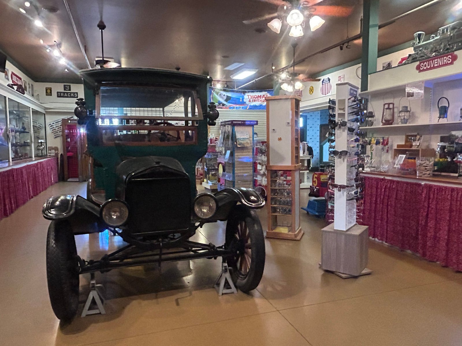 Casey Jones Village in Jackson, Tennessee, visited on the final day of our Midwest road trip