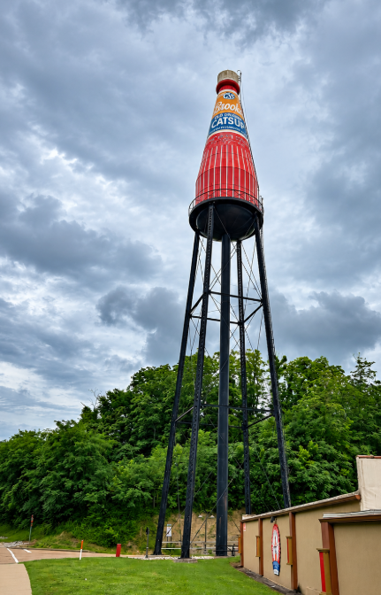 Brooks Catsup Bottle Water Tower in Collinsville Illinois